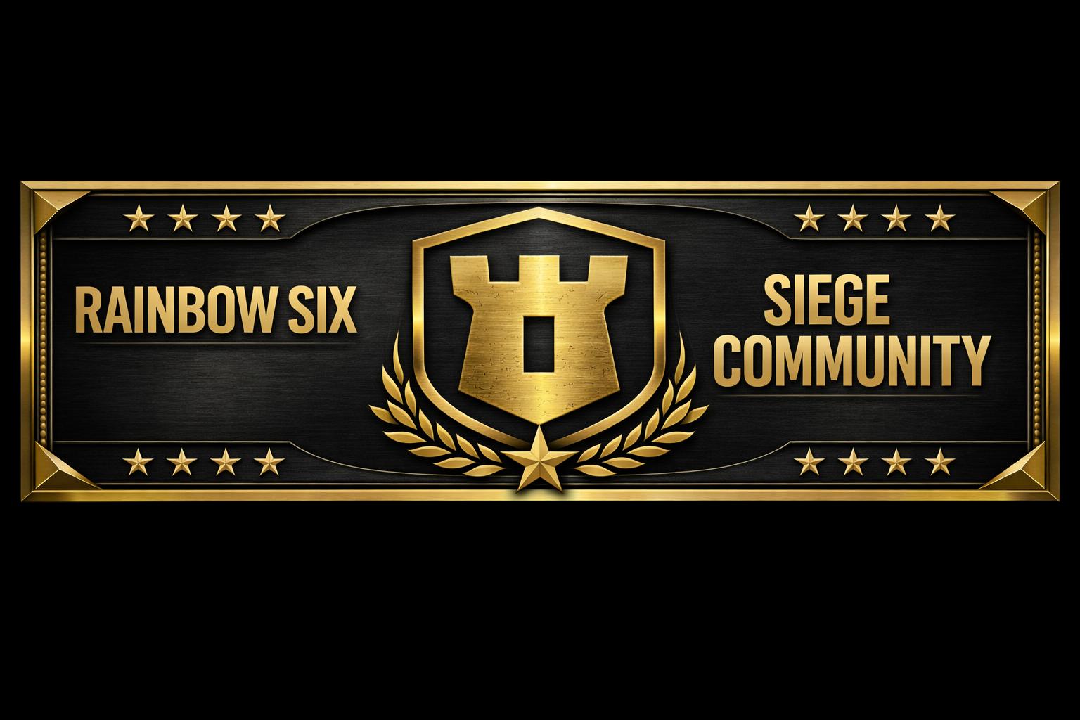 Discovery splash banner for Rainbow Six Siege Community Discord server