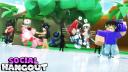Discovery splash banner for Social Hangout • VC • Gaming • Giveaways Discord server