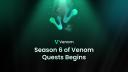 Discovery splash banner for Venom Foundation (11M $VENOM Quests Live) Discord server