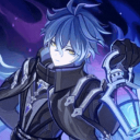 Discovery icon for flins　🕯　﹒°୧ tag  ♡  social  ⊹ giveαways  ⊹  guild tags  ⊹  genshin impact Discord server